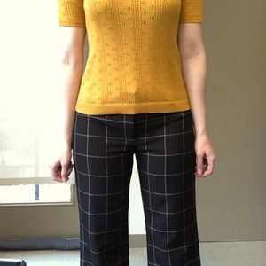 Loft Windowpane Dress Trouser